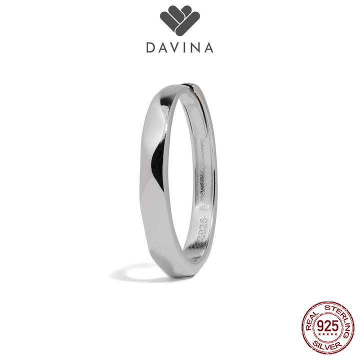 DAVINA Couple Cellos Clerines Rings Sterling Silver 925