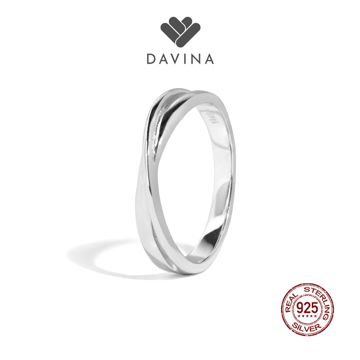 DAVINA Couple Prince Belle Rings Sterling Silver 925