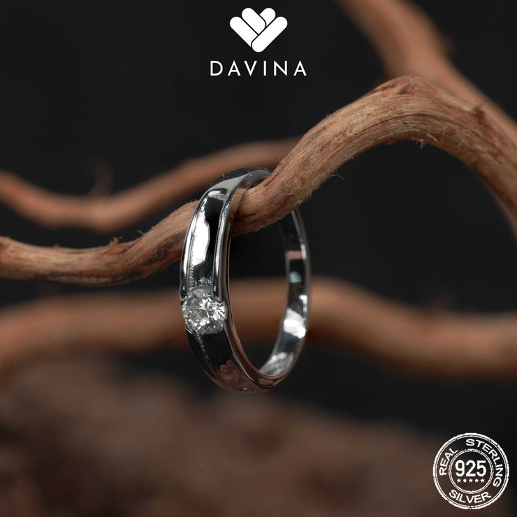 DAVINA Men Mario Ring Sterling Silver 925