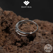 DAVINA Men Mario Ring Sterling Silver 925