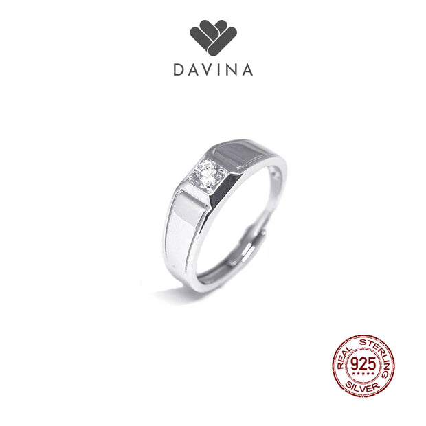 DAVINA Men James Ring Sterling Silver 925