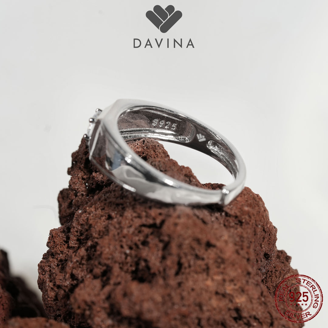 DAVINA Men James Ring Sterling Silver 925