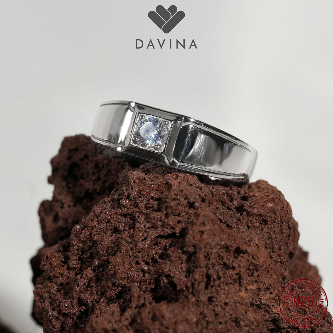 DAVINA Men James Ring Sterling Silver 925