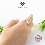 DAVINA Men Daven Ring Sterling Silver 925