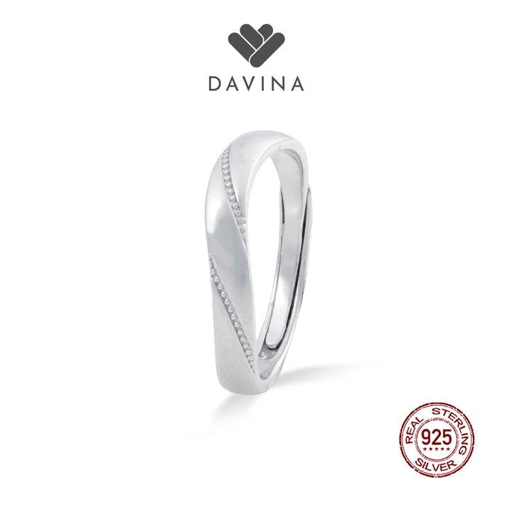 DAVINA Men Andrew Ring Sterling Silver 925
