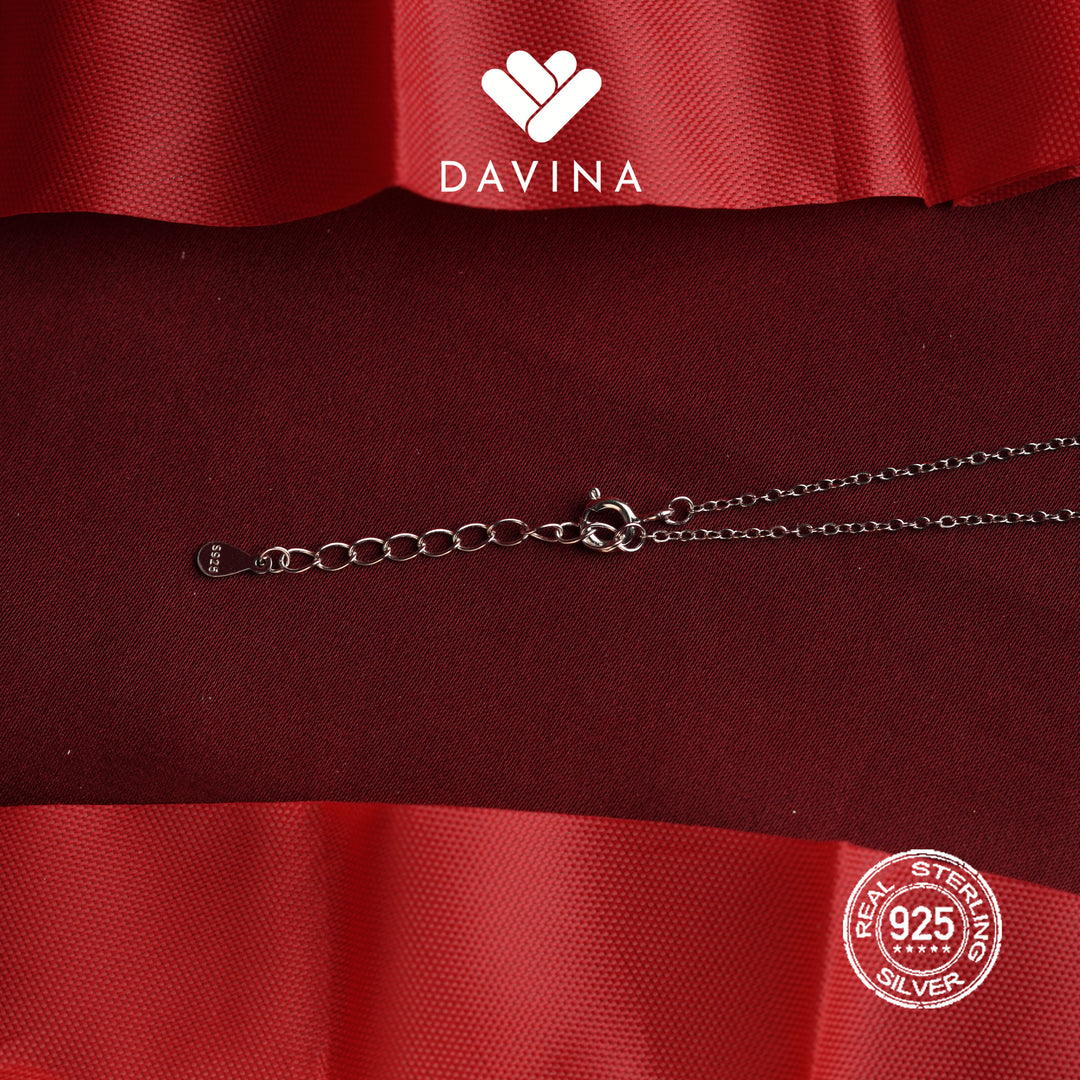 DAVINA Ladies Castore Anklet Sterling Silver 925