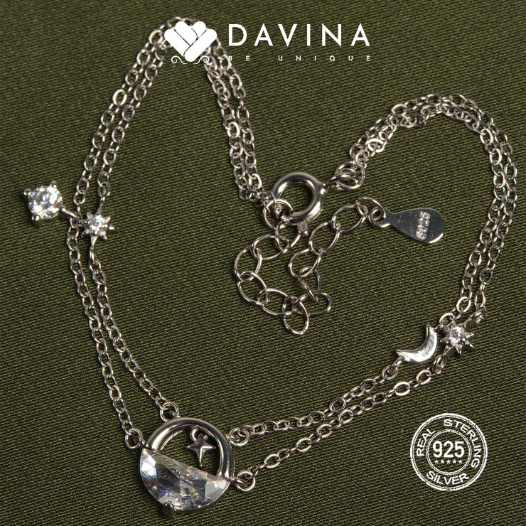 DAVINA Ladies Ginella Bracelet Sterling Silver 925