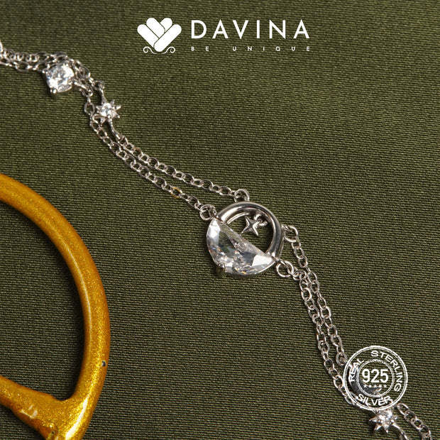 DAVINA Ladies Ginella Bracelet Sterling Silver 925