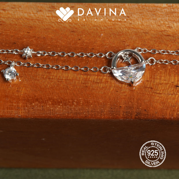 DAVINA Ladies Ginella Bracelet Sterling Silver 925