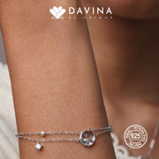 DAVINA Ladies Ginella Bracelet Sterling Silver 925