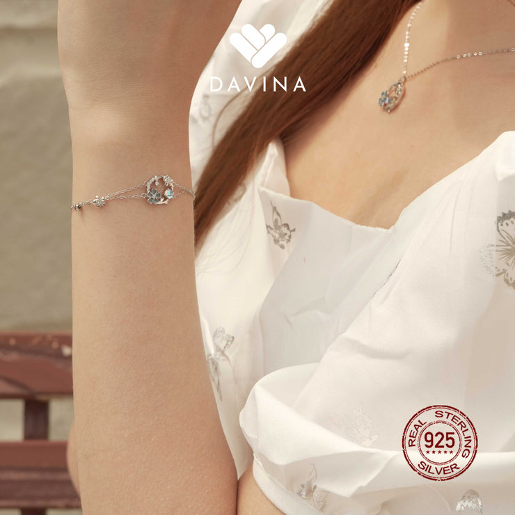 DAVINA Ladies Ceila Bracelet Sterling Silver 925