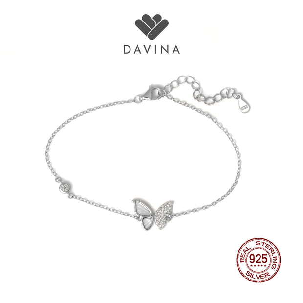 Davina Ladies Mariposa Bracelet Sterling Silver 925