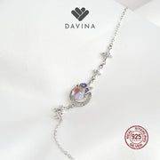 DAVINA Ladies Moonlight Bracelet Sterling Silver 925