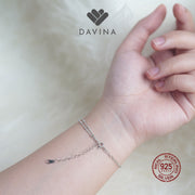 DAVINA Ladies Camilo Bracelet Sterling Silver 925