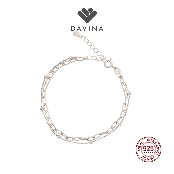 DAVINA Ladies Talitha Bracelet Sterling Silver 925