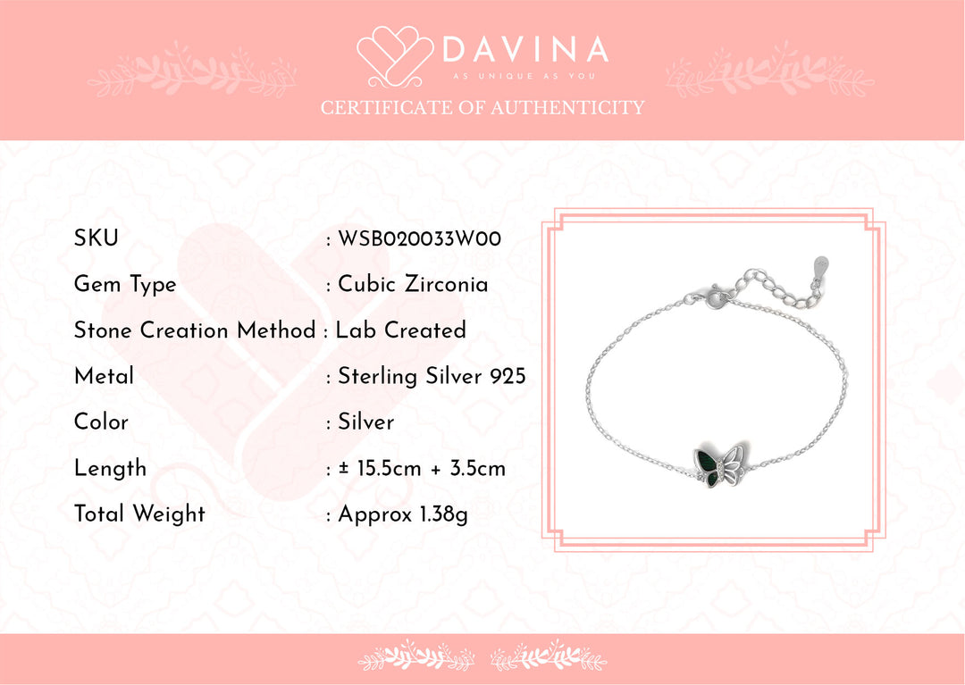 Davina Ladies Effie Bracelet Sterling Silver 925