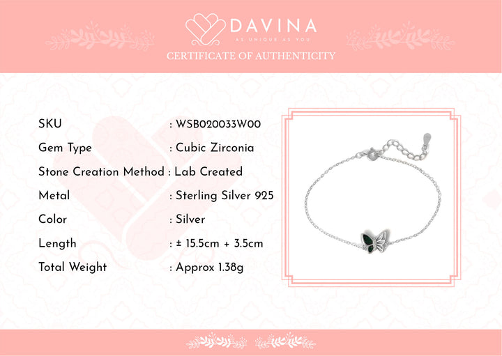 Davina Ladies Effie Bracelet Sterling Silver 925