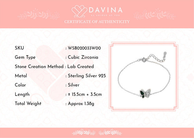 Davina Ladies Effie Bracelet Sterling Silver 925