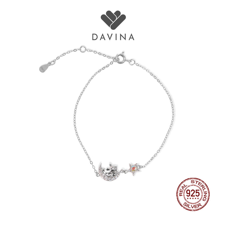 DAVINA Ladies Glorya Bracelet Sterling Silver 925