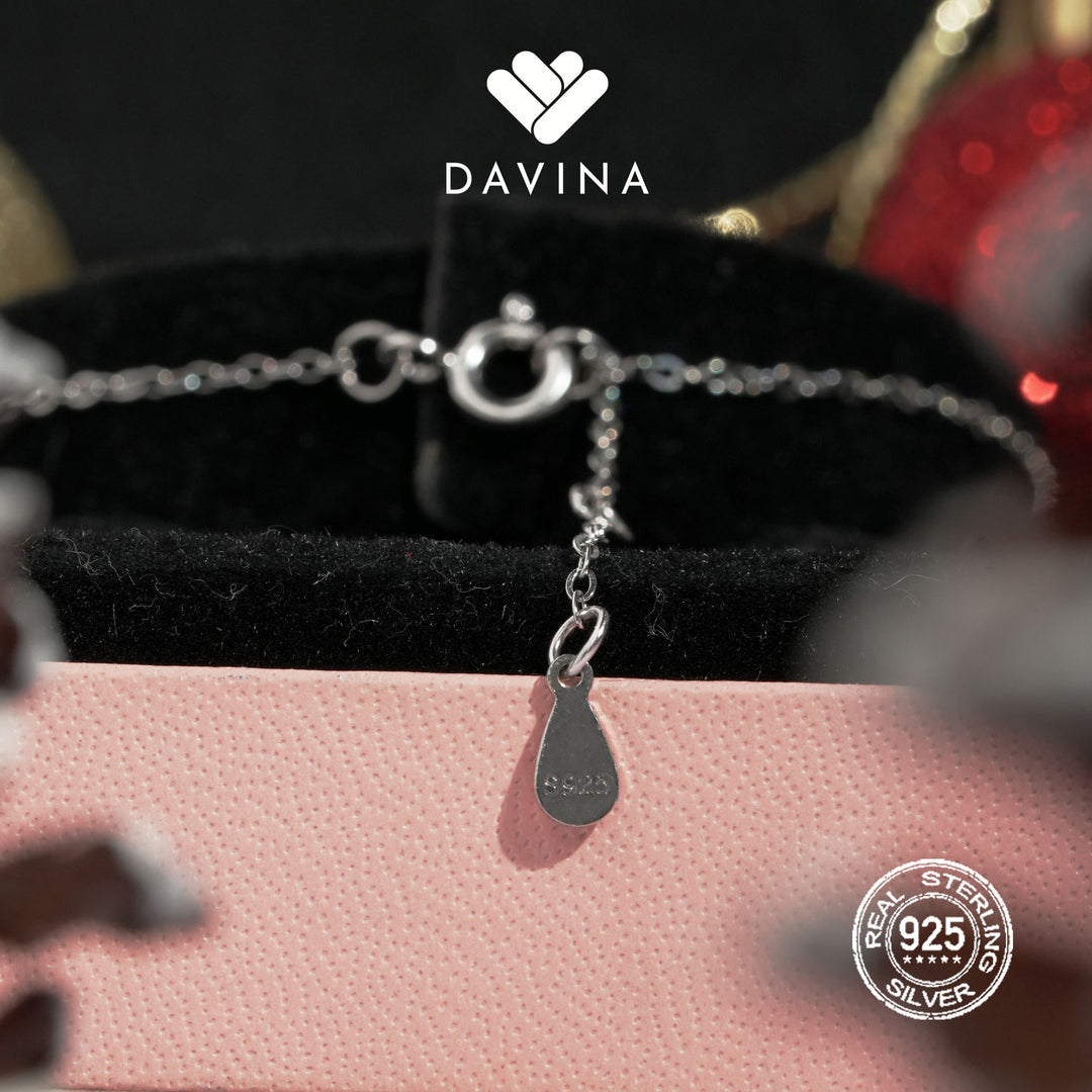 DAVINA Ladies Glorya Bracelet Sterling Silver 925