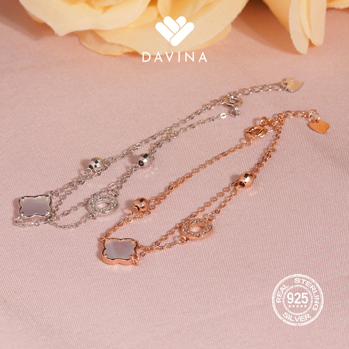 DAVINA Ladies Vleora Bracelet Sterling Silver 925