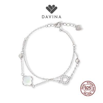 DAVINA Ladies Vleora Bracelet Silver Color S925