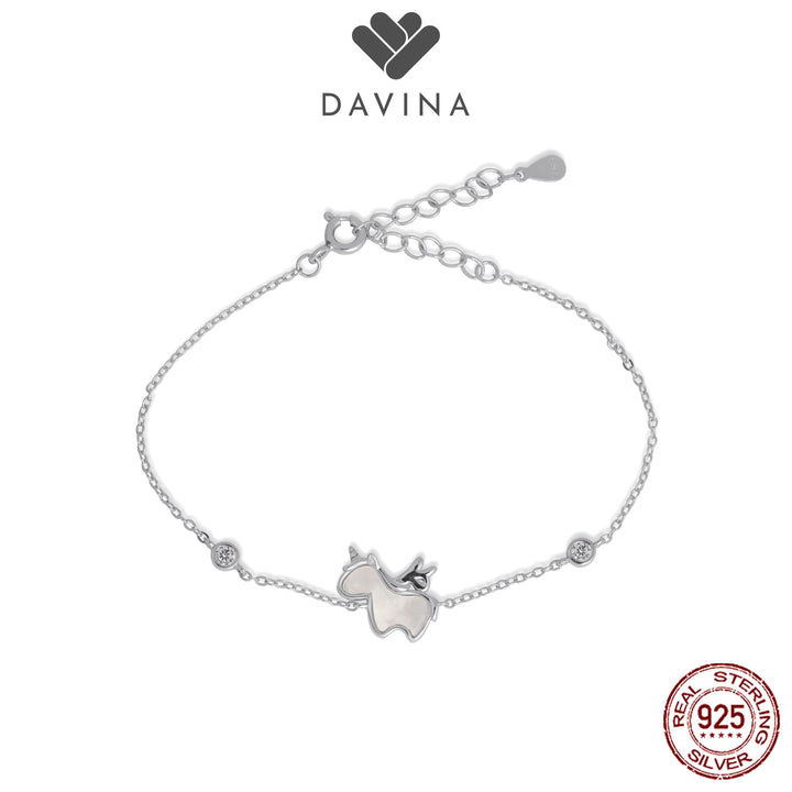 DAVINA Ladies Axelle Bracelet Sterling Silver 925