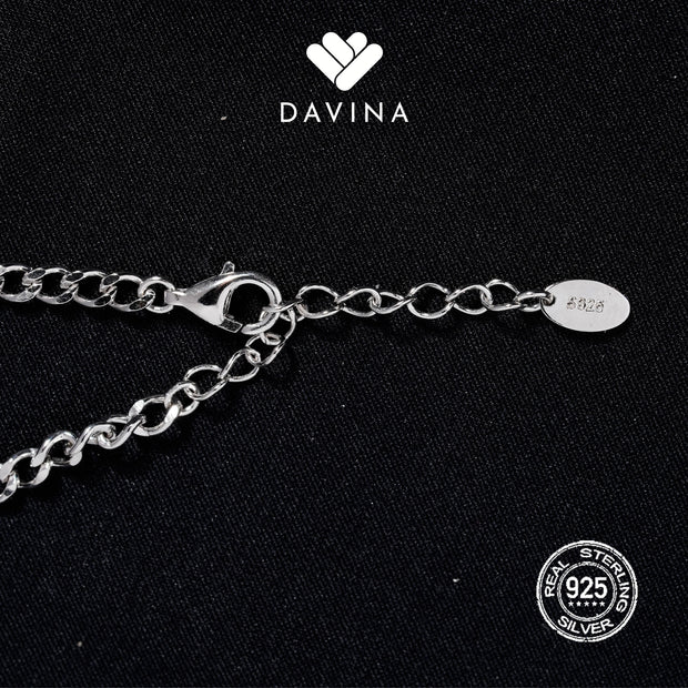 DAVINA Jaques Bracelet Unisex Sterling Silver 925