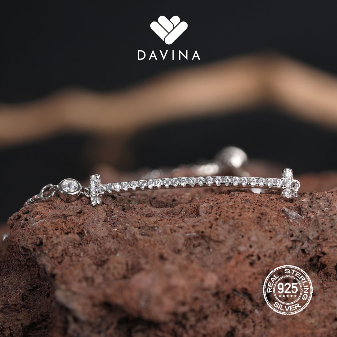 DAVINA Ladies Keeva Bracelet Sterling Silver 925
