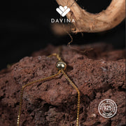 DAVINA Ladies Keeva Bracelet Gold Color Sterling Silver 925