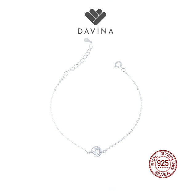 DAVINA Ladies Eloise Bracelet Sterling Silver 925