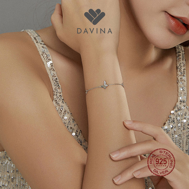 DAVINA Ladies Arabella Bracelet Sterling Silver 925