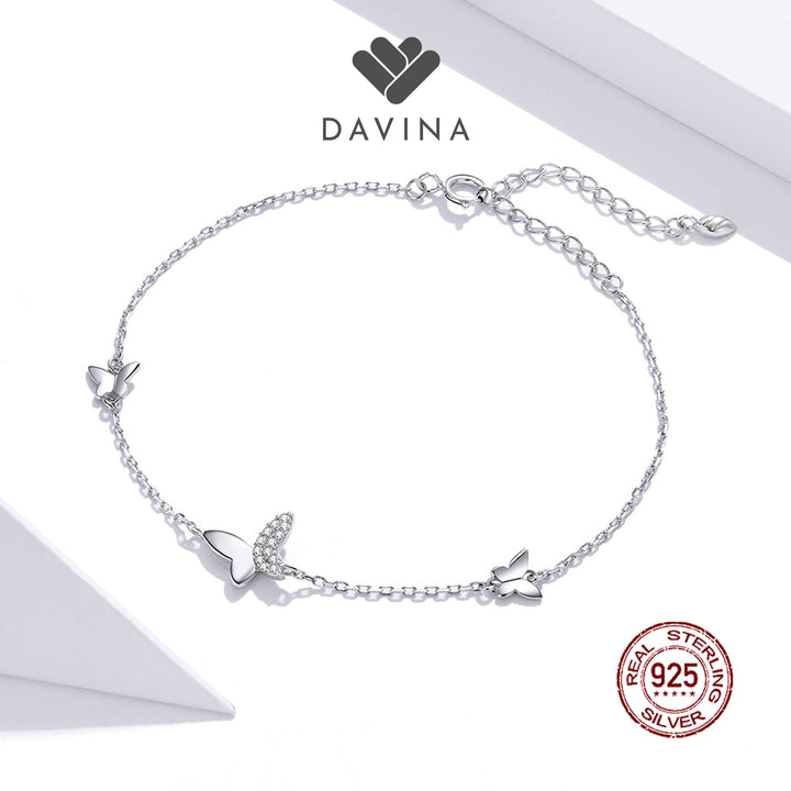 DAVINA Ladies Arabella Bracelet Sterling Silver 925