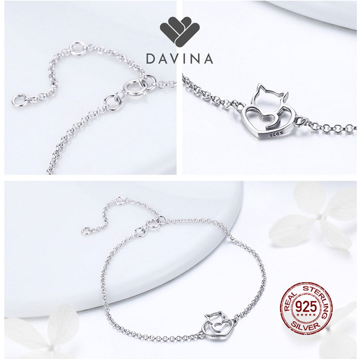 DAVINA Ladies Misty Bracelet Sterling Silver 925