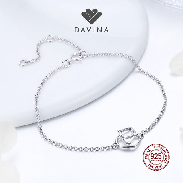 DAVINA Ladies Misty Bracelet Sterling Silver 925