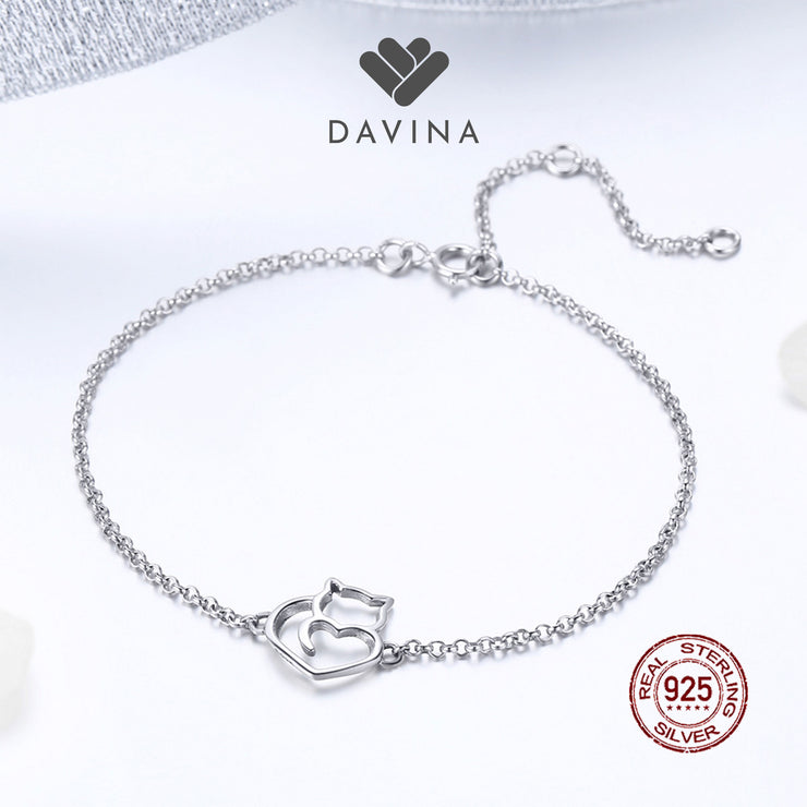 DAVINA Ladies Misty Bracelet Sterling Silver 925