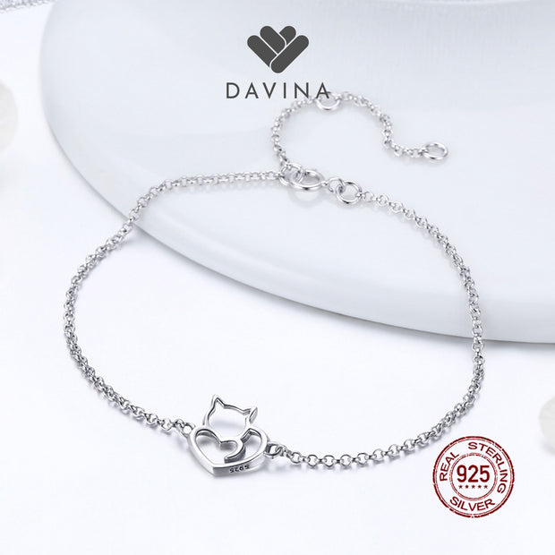 DAVINA Ladies Misty Bracelet Sterling Silver 925