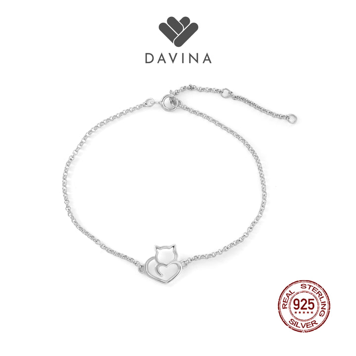 DAVINA Ladies Misty Bracelet Sterling Silver 925
