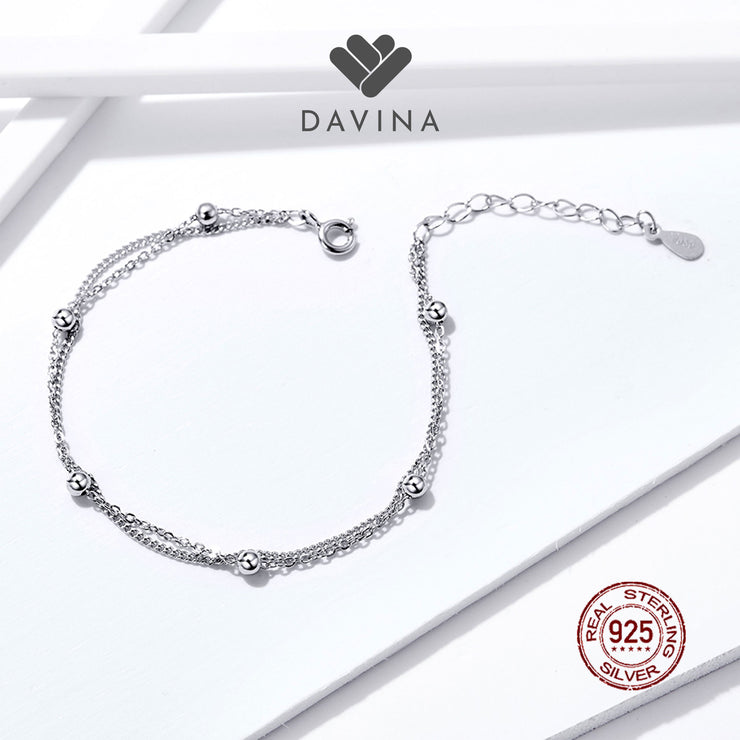 DAVINA Ladies Judy Bracelet Sterling Silver 925