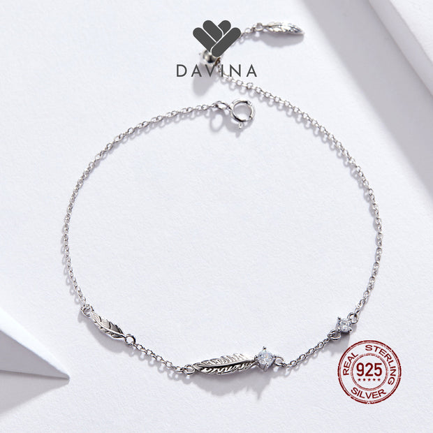 DAVINA Ladies Aya Bracelet Sterling Silver 925