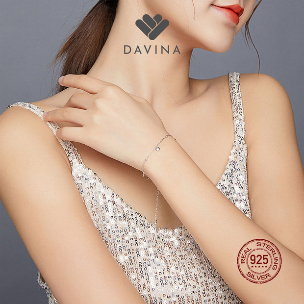 DAVINA Ladies Juliana Bracelet Sterling Silver 925