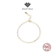 DAVINA Ladies Maribel Bracelet Gold Color Sterling Silver 925