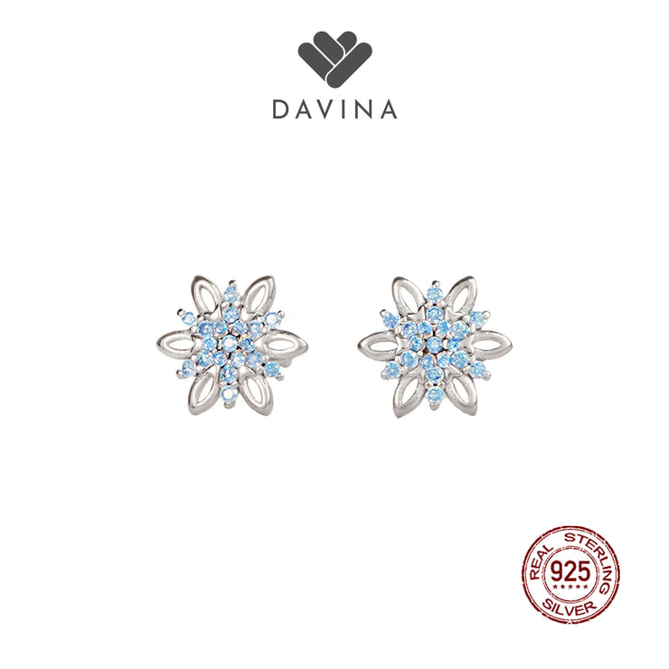 DAVINA Ladies Niella Earrings Silver Color S925