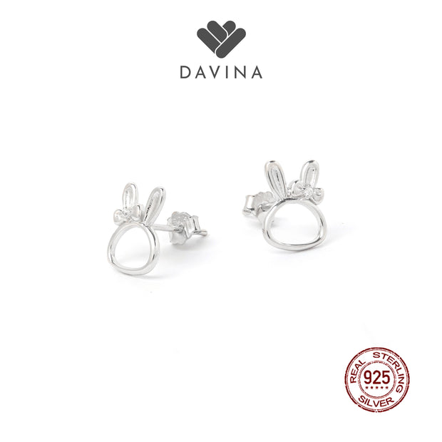 DAVINA Ladies Rarita Earrings Sterling Silver 925