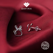 DAVINA Ladies Rarita Earrings Sterling Silver 925