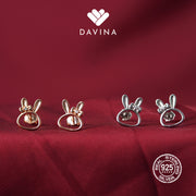 DAVINA Ladies Rarita Earrings Sterling Silver 925