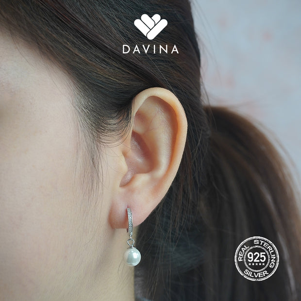 DAVINA Ladies Ocena Earrings Sterling Silver 925