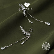 DAVINA Ladies Aviva Earrings Sterling Silver 925