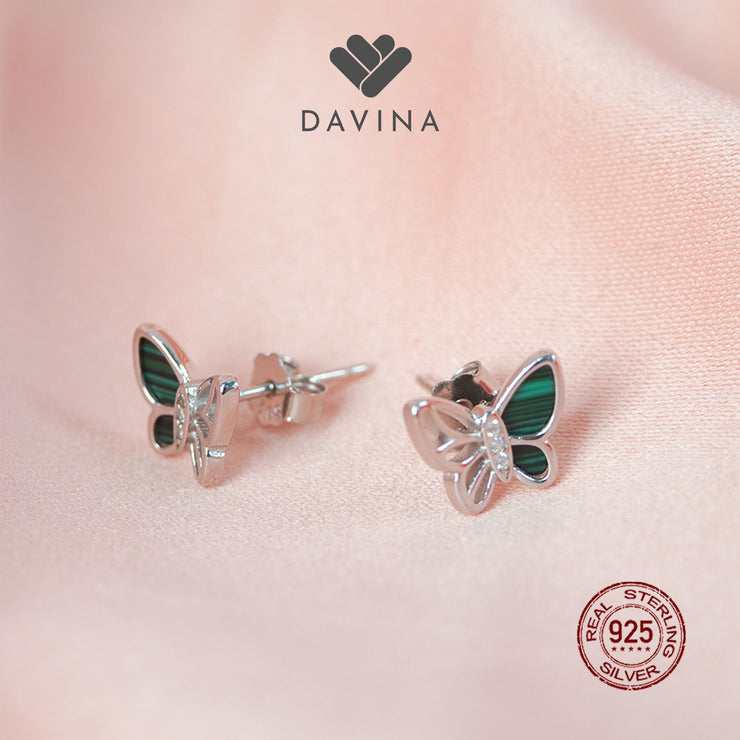 DAVINA Ladies Effie Earrings Sterling Silver 925