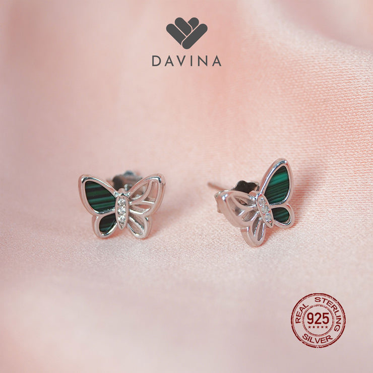 DAVINA Ladies Effie Earrings Sterling Silver 925